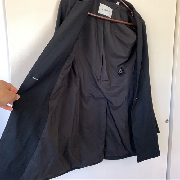 SOLD Babaton Aidan Wool Blazer Jacket in Black sz 6 - Picture 7 of 15